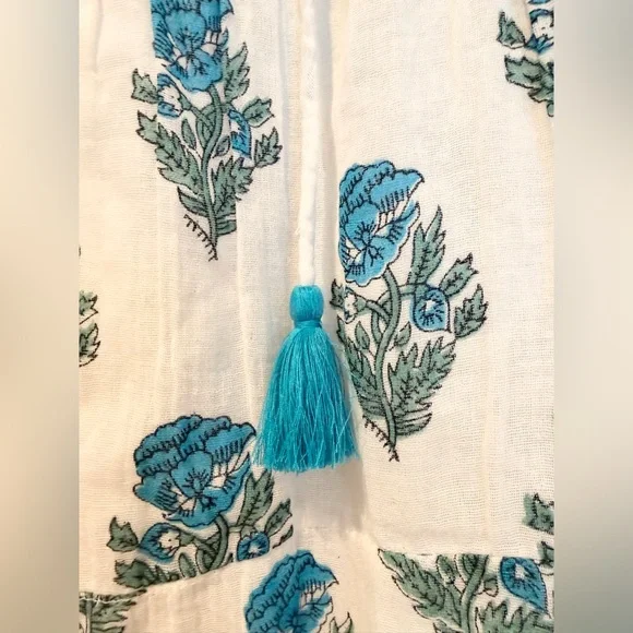 NWT Victoria Dunn Boho Tassel Dress - XS - Picture 3 of 3